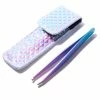 Outlet β€οΈ Skinnydip Tools & Accessories Ombre Tweezers With Holographic Pouch π€© 2 Skinnydip Tools & Accessories Ombre Tweezers With Holographic Pouch