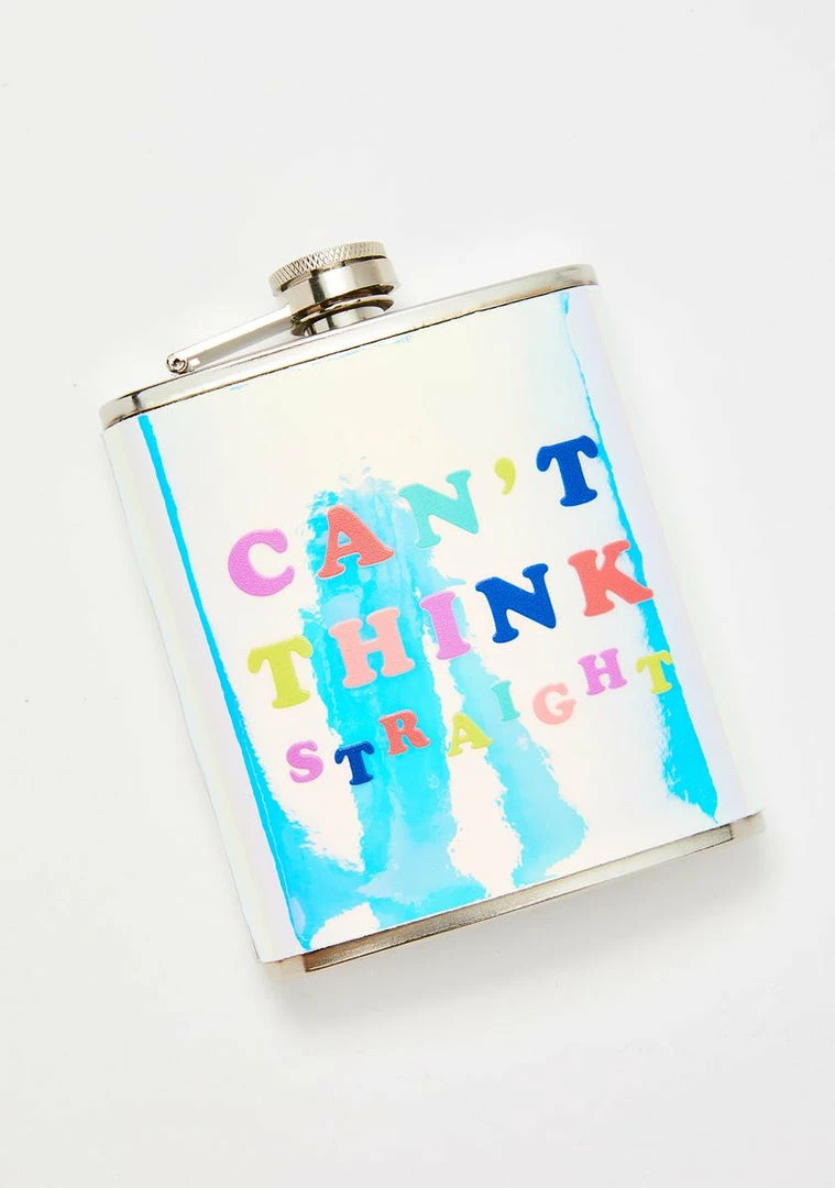 Wholesale 🎁 Skinnydip Can't Think Straight Flask 😉 3 Skinnydip Can't Think Straight Flask