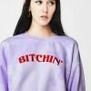 Skinnydip Tops Bitchin' Pullover Sweatshirt