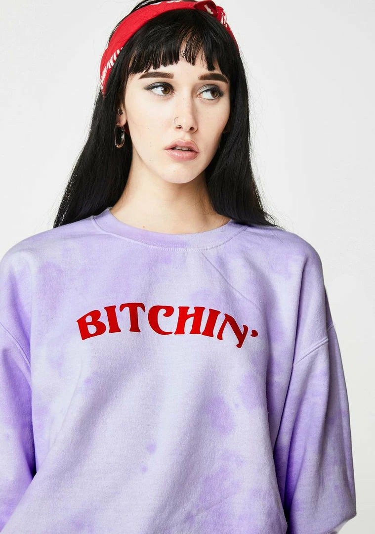 Outlet π Skinnydip Tops Bitchin' Pullover Sweatshirt π 3 Skinnydip Tops Bitchin' Pullover Sweatshirt