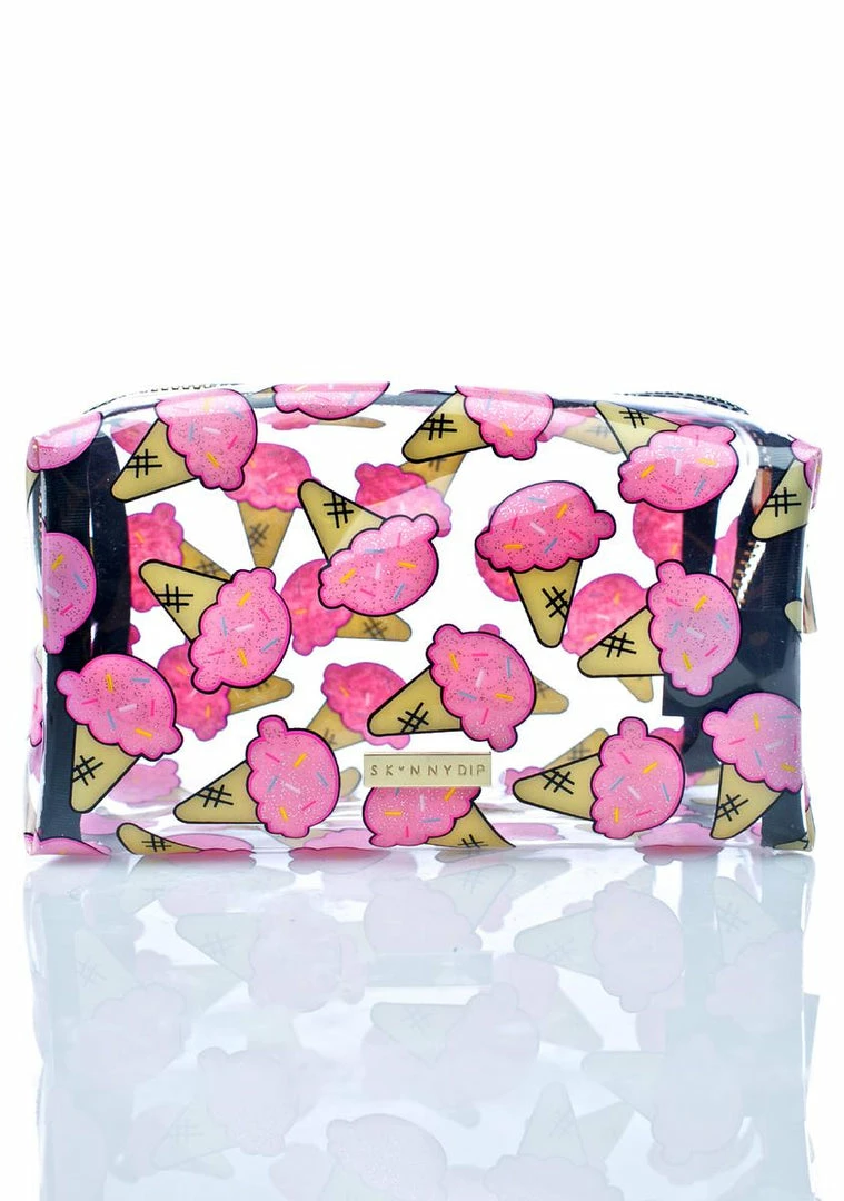 Buy ๐ Skinnydip Ice Cream Makeup Bag โ 4 Skinnydip Ice Cream Makeup Bag