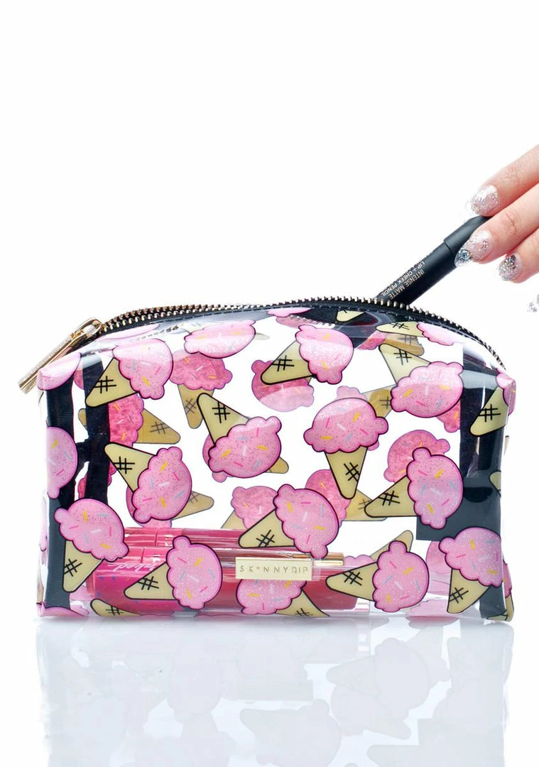 Buy ๐ Skinnydip Ice Cream Makeup Bag โ 3 Skinnydip Ice Cream Makeup Bag