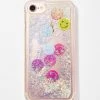 Skinnydip Smiley Glitter IPhone Case
