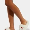 Skinnydip X Hello Kitty Fluffy Slippers