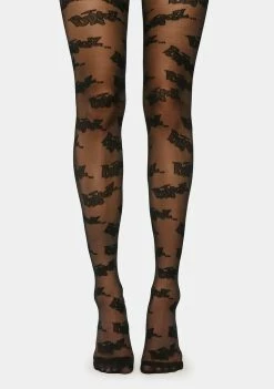 Skinnydip Bratz Logo Tights Printed Tights