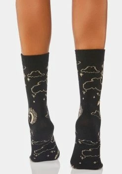 Top 10 🧨 Skinnydip Celestial Crew 🧦 Socks 🧦 Socks & Tights ⭐ 7 Skinnydip Celestial Crew Socks Socks & Tights