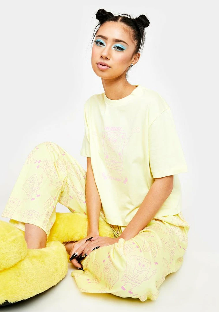Best deal 🎉 Skinnydip Lingerie & Sleepwear X Spongebob Ready For A Nap Lounge Set 👍 4 Skinnydip Lingerie & Sleepwear X Spongebob Ready For A Nap Lounge Set