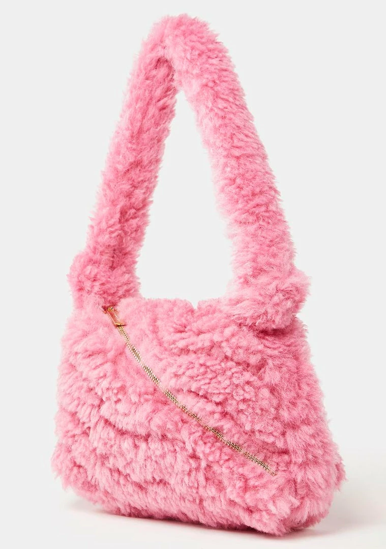 Outlet ๐ Skinnydip Shoulder Bags Pink Isabel Fluffy Zipped Shoulder Bag ๐คฉ 6 Skinnydip Shoulder Bags Pink Isabel Fluffy Zipped Shoulder Bag