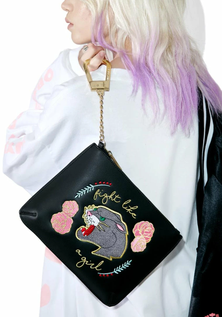 Discount βοΈ Skinnydip Okapi Panther Clutch π 3 Skinnydip Okapi Panther Clutch